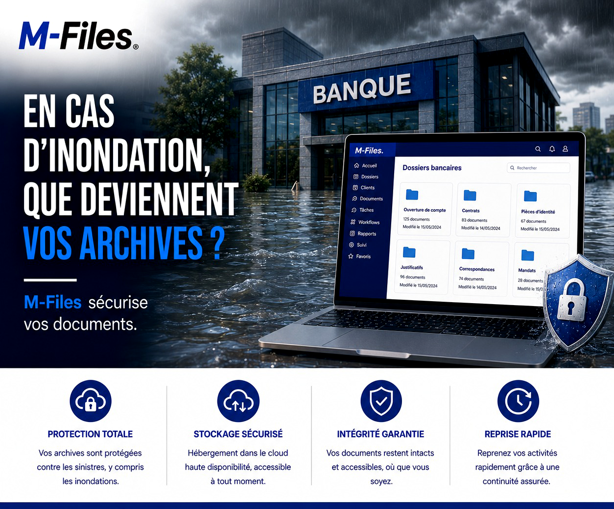 EN CAS D'INONDATION, QUE DEVIENNENT VOS ARCHIVES ?