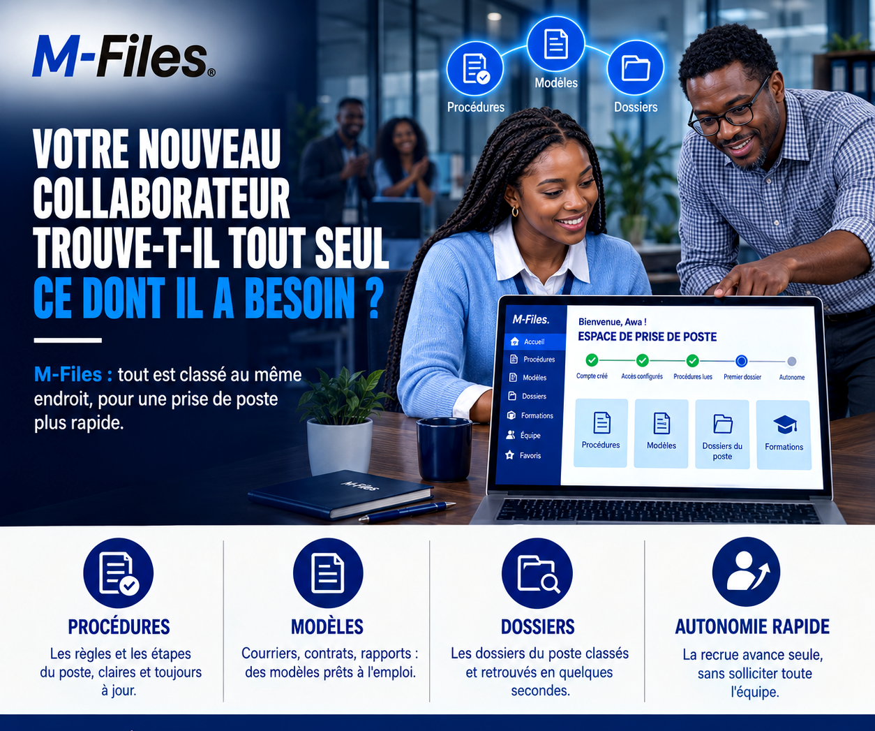 ONBOARDING IN BANKING: GETTING A NEW EMPLOYEE UP TO SPEED FASTER WITH M-FILES