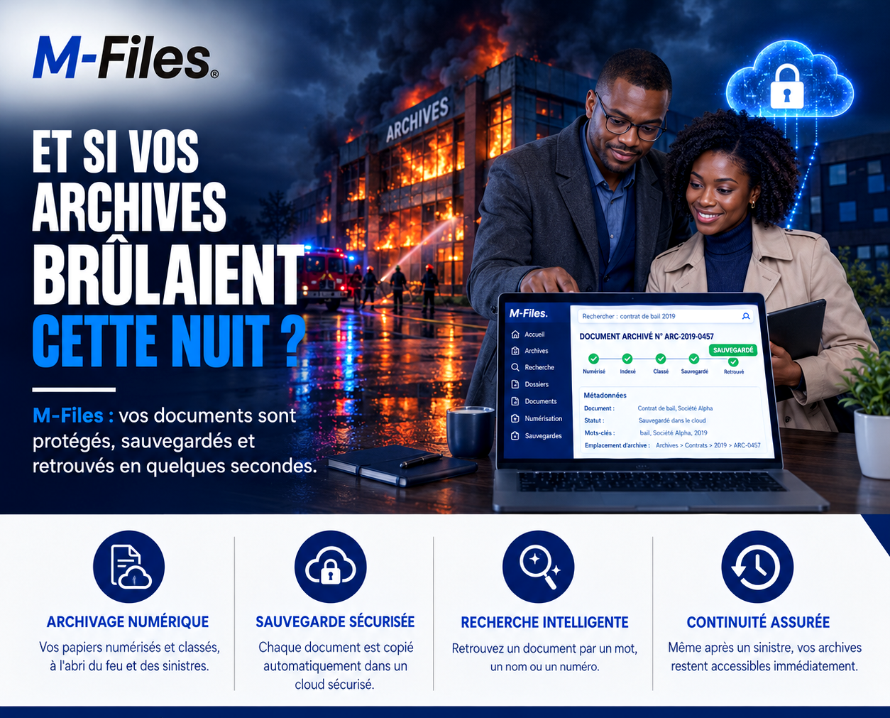 ET SI VOS ARCHIVES BRÛLAIENT CETTE NUIT ?