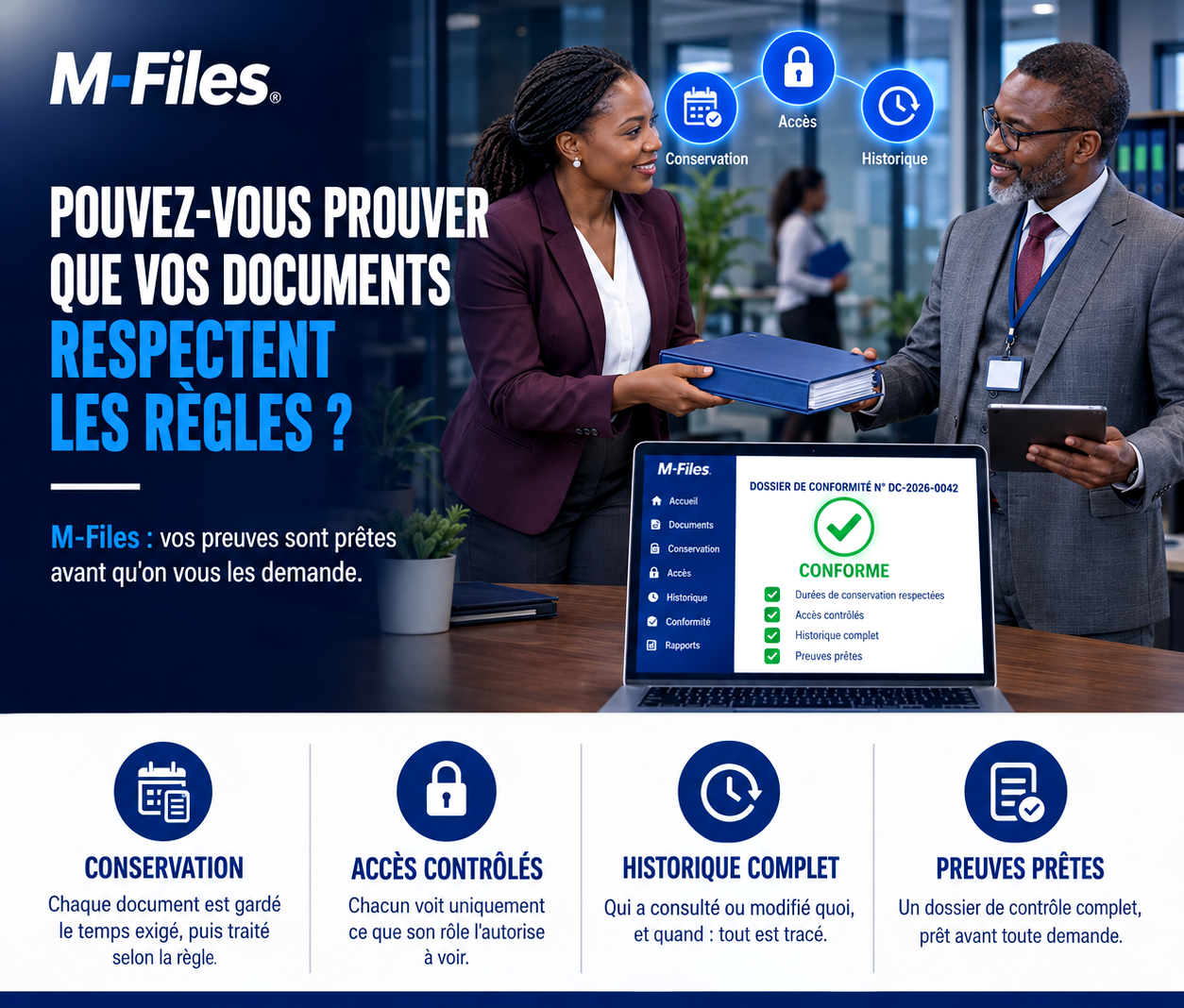 DOCUMENT COMPLIANCE IN BANKING: PROVING YOUR DOCUMENTS MEET THE RULES WITH M-FILES