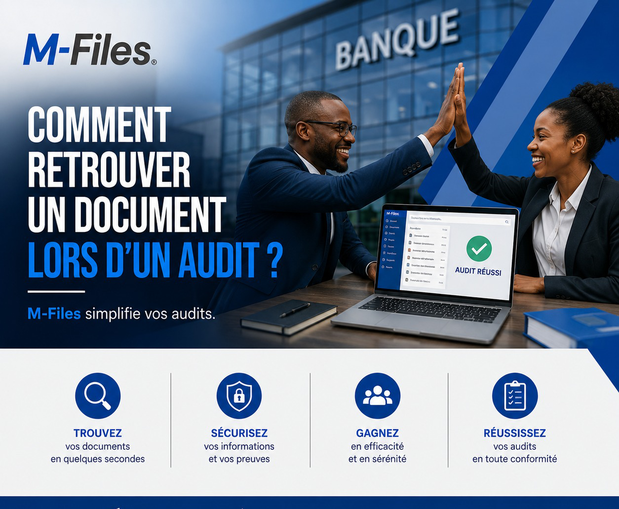 Comment retrouver un document lors d'un audit ? La question qui coûte cher aux banques et assurances