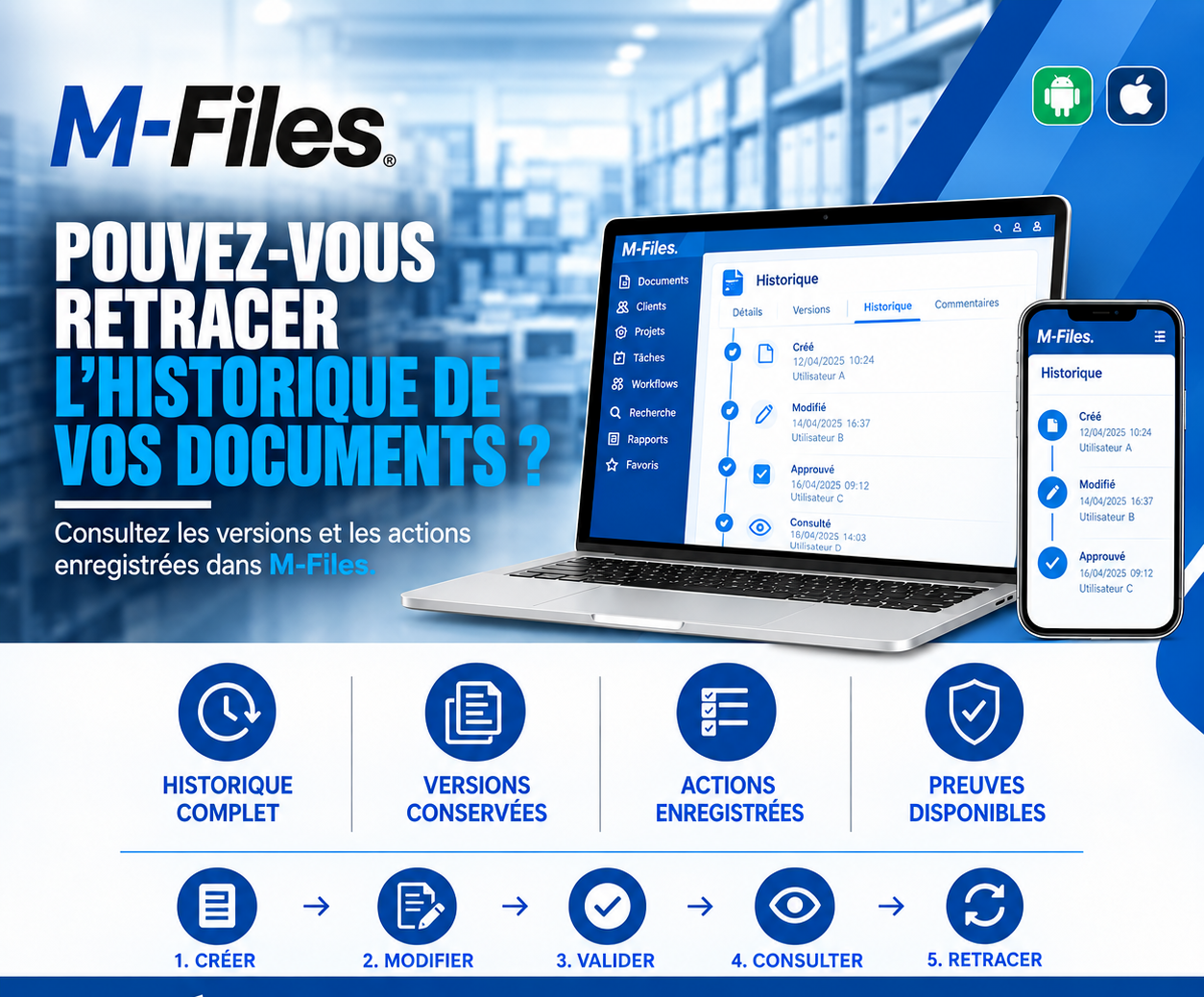 CAN YOU TRACE THE HISTORY OF YOUR DOCUMENTS?