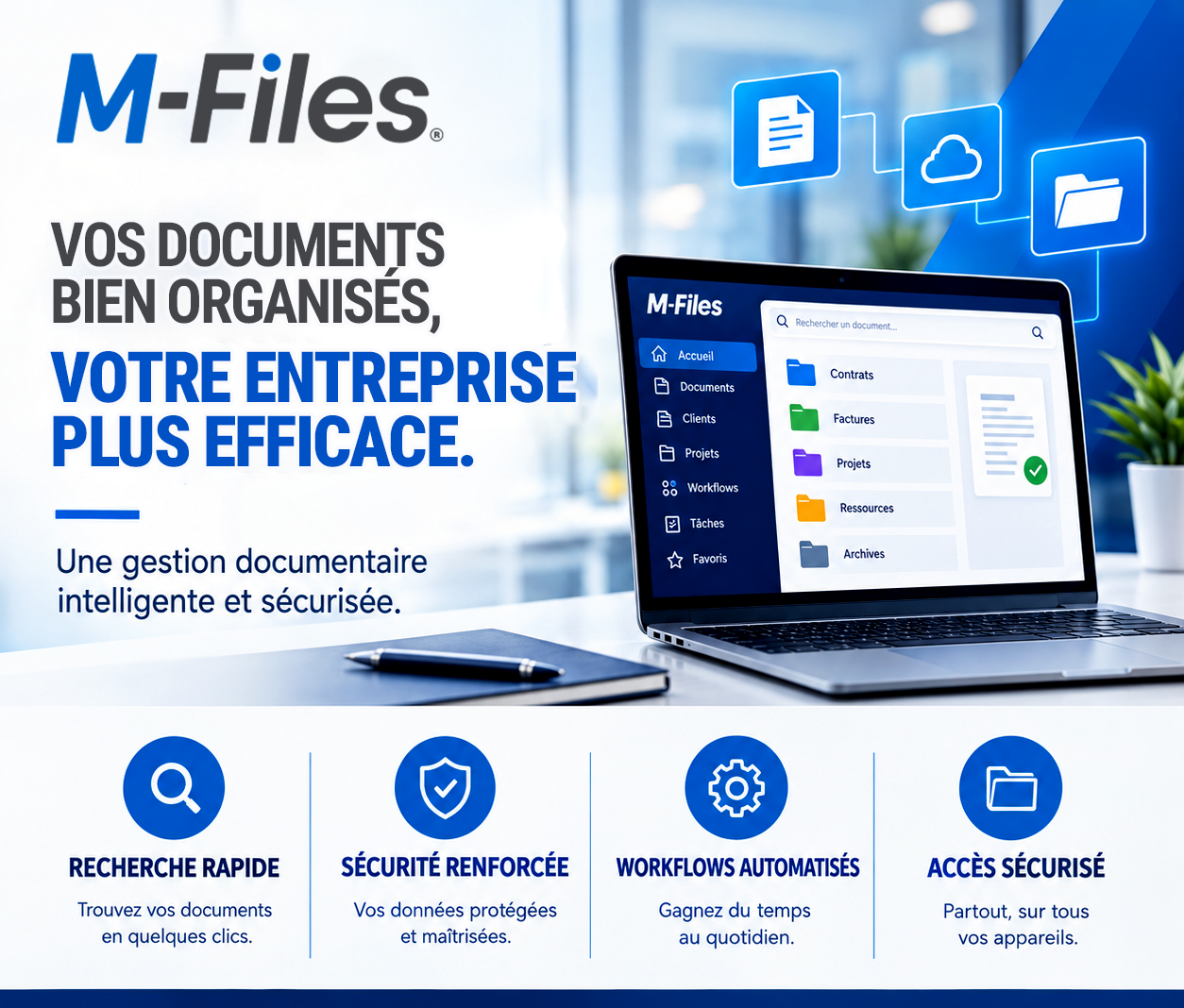LES DOCUMENTS DE VOTRE ENTREPRISE SONT-ILS CLASSES PAR CONTENU OU PAR EMPLACEMENT ?